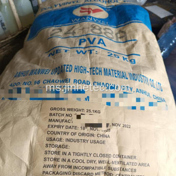 Wanwei Polyvinyl Alkohol PVA 2488 088-50 untuk mortar